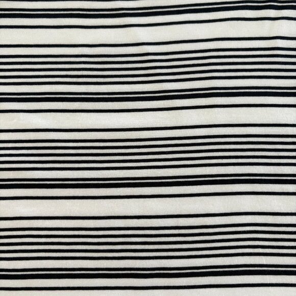 New Condition Small Theory Dark Navy White Striped Bram Tank - Picture 6 of 7